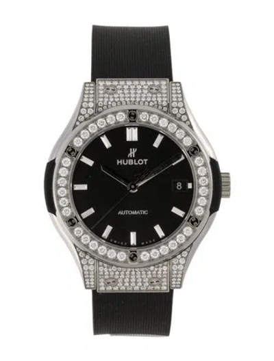 Pre-owned Hublot Classic Fusion Watch In Multicolor