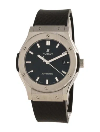 Pre-owned Hublot Classic Fusion Watch In Multicolor