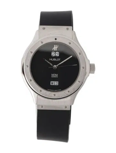 Pre-owned Hublot Classic Mdm Watch In Multi