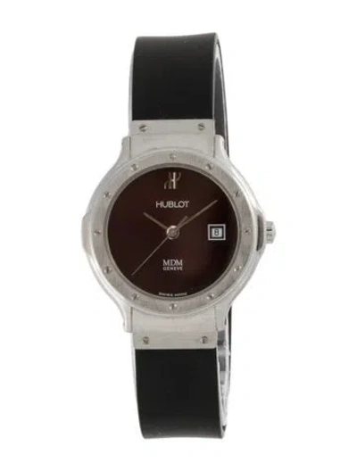 Pre-owned Hublot Classic Mdm Watch In Multicolor
