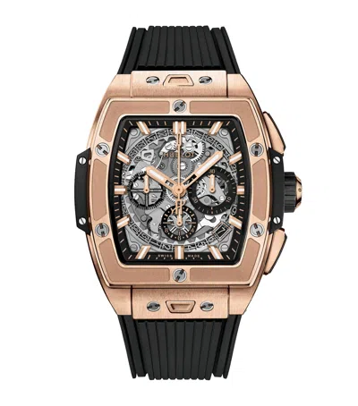 Hublot King Gold Spirit Of Big Bang Watch In Black
