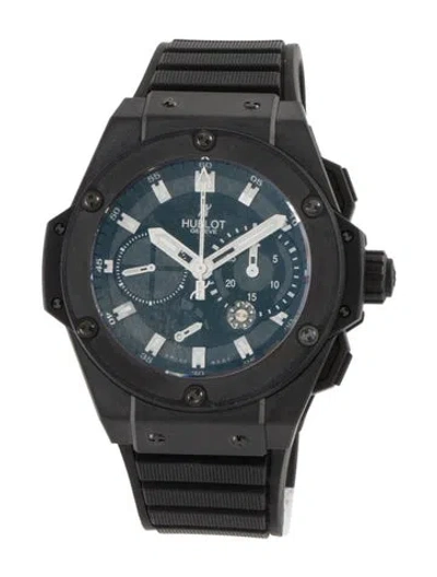 Pre-owned Hublot King Power Big Bang Black Magic In Multi