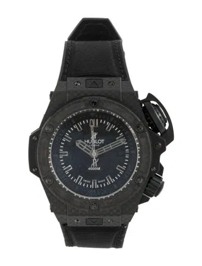 Pre-owned Hublot King Power Oceanographic 4000 Watch In Multi
