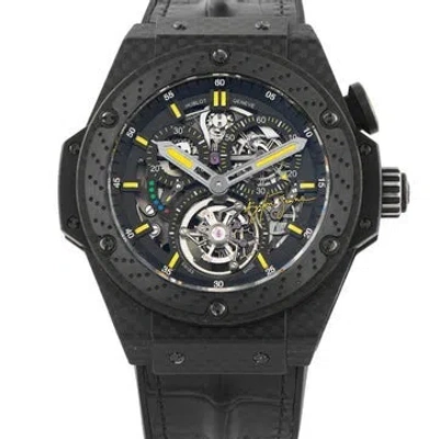 Pre-owned Hublot King Power Tourbillon Ayrton Senna Watch In Multi