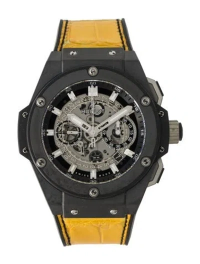 Pre-owned Hublot King Power Unico Watch In Multi