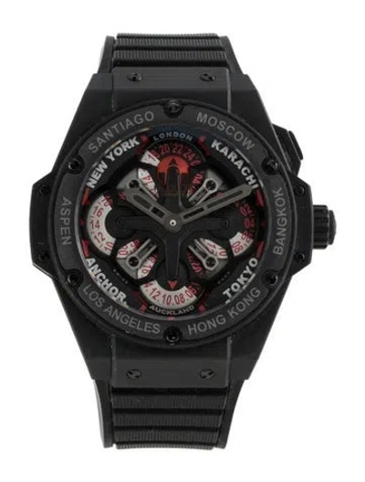 Pre-owned Hublot King Power Unico Watch In Multicolor