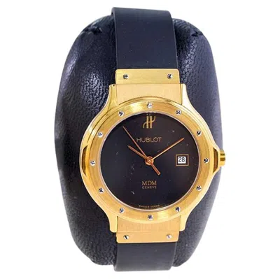 Pre-owned Hublot Ladies Yellow Gold Quartz Watch