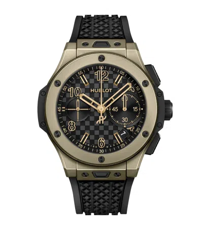 Hublot Magic Gold Big Bang 20th Anniversary Watch In Black