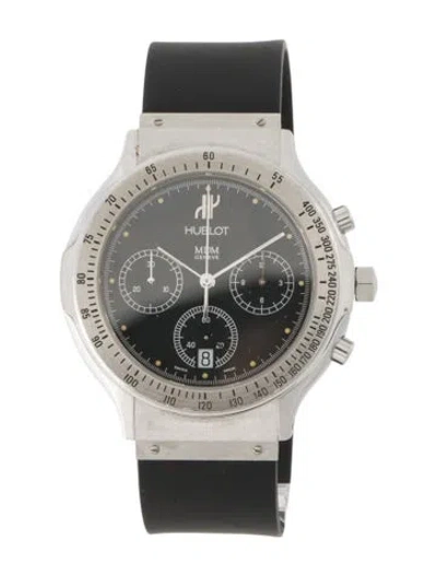Pre-owned Hublot Mdm Chronograph Watch In Multi