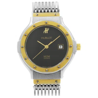 Pre-owned Hublot Mdm Classic Senyora Steel Yellow Gold Quartz Ladies Watch 1390.100.2