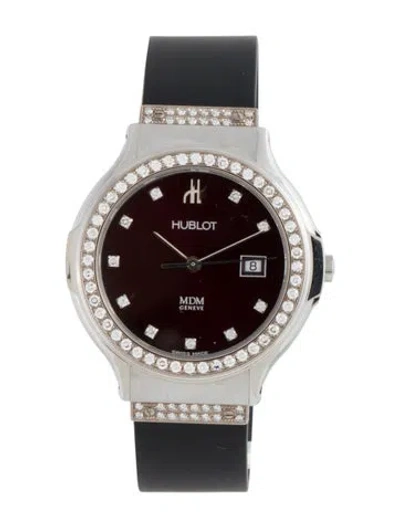 Pre-owned Hublot Mdm Elegant Watch In Multicolor
