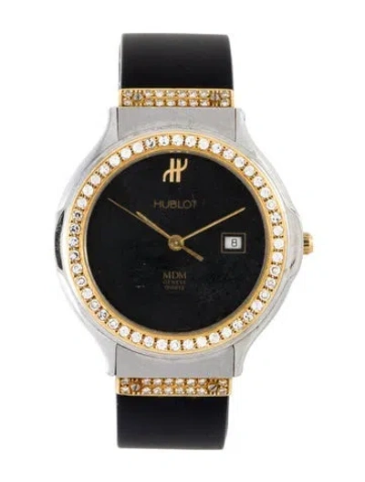 Pre-owned Hublot Mdm Watch In Multi