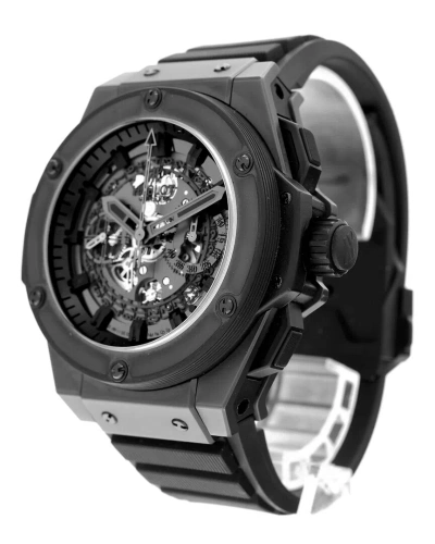 Hublot Men's King Power Watch, Circa 2011 (authentic ) In Black