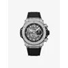 Hublot Mens Skeleton 421.nx.1170.rx.1104 Big Bang Unico Titanium Automatic Watch In Skeleton