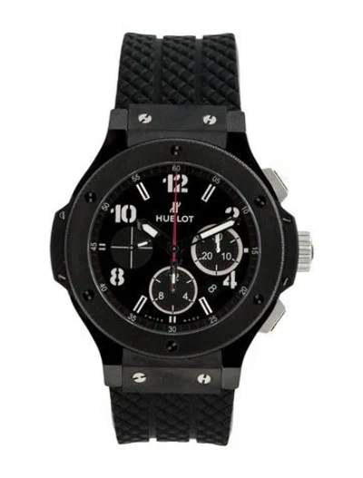 Pre-owned Hublot Original Black Magic Chronograph Watch In Multi