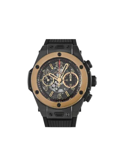Pre-owned Hublot  Big Bang 44mm In Black