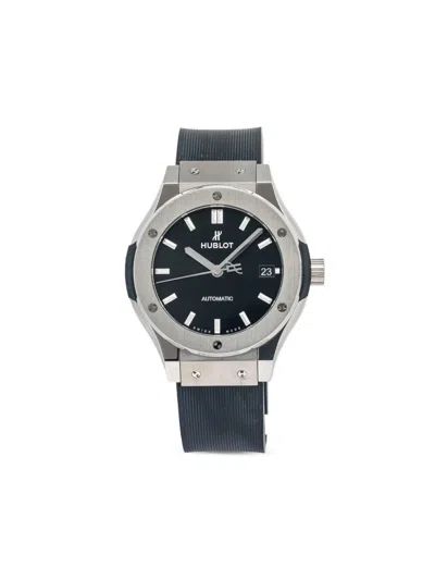 Pre-owned Hublot  Classic Fusion 38mm In Black