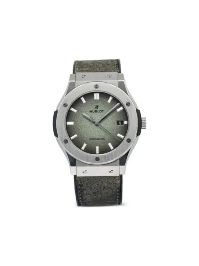 Pre-owned Hublot  Classic Fusion 45mm In Grey