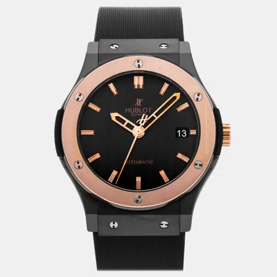 Pre-owned Hublot Classic Fusion 511.co.1780.rx In Black