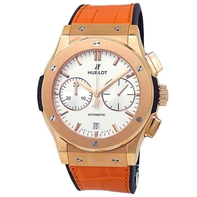 Hublot Classic Fusion Chronograph Automatic Men's Watch 521.ox.2611.lr In Gold / Gold Tone / Orange / Rose / Rose Gold / Rose Gold Tone / Skeleton