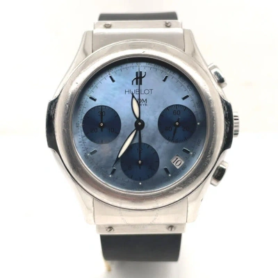 Hublot Mdm Chronograph Automatic Blue Dial Men's Watch 1810.1