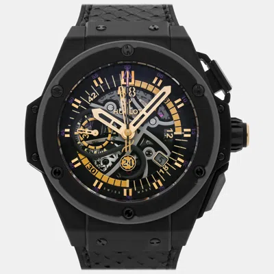 Pre-owned Hublot King Power Black Mamba Edition Chronograph 48 Mm