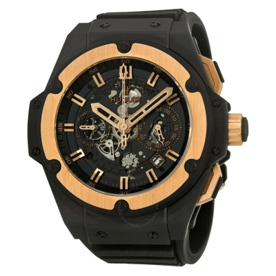 Hublot King Power Unico Chronograph Skeleton Dial Men's Watch 701.co.0180.rx In Black