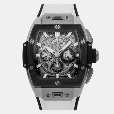 Pre-owned Hublot Spirit Of Big Bang 642.nm.0170.rx 42 Mm In Grey