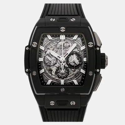 Pre-owned Hublot Spirit Of Big Bang 642.ci.0170.rx 42 Mm In Gray