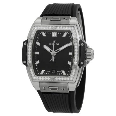 Hublot Spirit Of Big Bang Automatic Diamond Matte Black Dial Unisex Watch 662.nx.1170.rx.1204