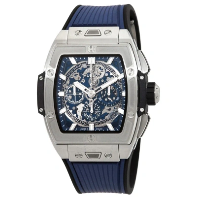 Hublot Spirit Of Big Bang Chronograph Automatic Men's Watch 642.nx.7170.rx In Blue