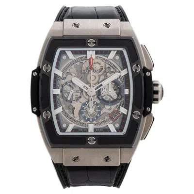 Pre-owned Hublot Spirit Of Big Bang Chronograph Titanium 6341.nm.0173.lr, Full Set, 2018 In Multiple