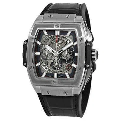 Pre-owned Hublot Spirit Of Big Bang Titanium Automatic Men's Watch 601.nx.0173.lr