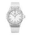 Hublot Stainless Steel And Diamond Big Bang Watch In Black