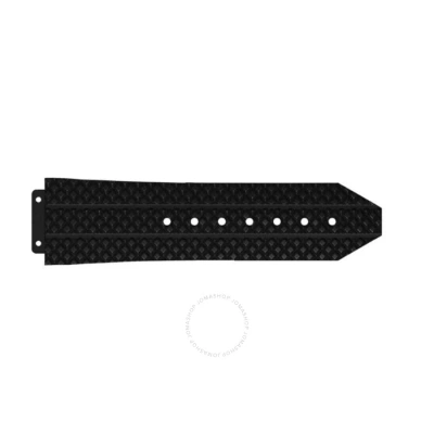 Hublot Strap / Black Rubber / Structured / Std