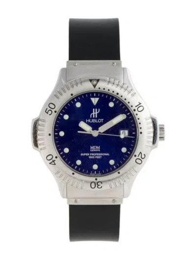 Pre-owned Hublot Super Professional Sport Watch In Multicolor