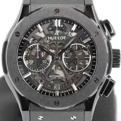Pre-owned Hublot Wristwatch () In Black