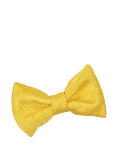 Hucklebones London Bow Hair Clip (pack Of Two) In 金色