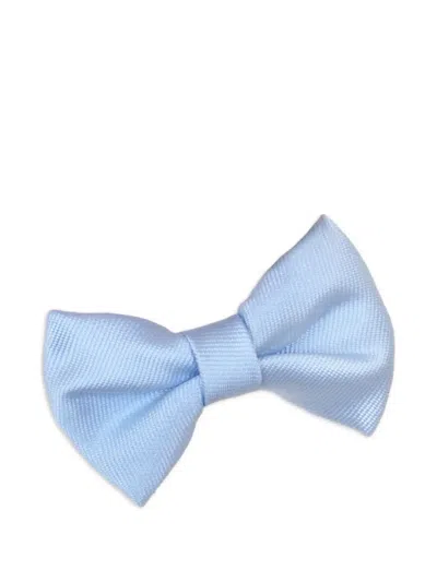 Hucklebones London Bow Hair Clip (pack Of Two) In 蓝色