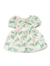 Hucklebones London Puff-sleeved Bodice Dress & Bloomers In Neutrals