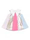 Hucklebones London Rainbow Trapeze Dress & Bloomers In Pink