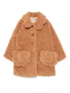 Hucklebones London Teddy Coat In 褐色