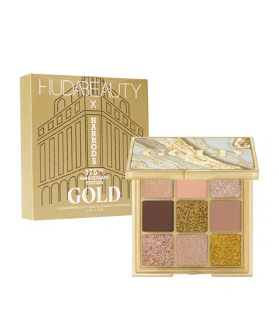 Huda Beauty 175 Anniversary Edition Gold Obsession Eyeshadow Palette In Pinky Brown
