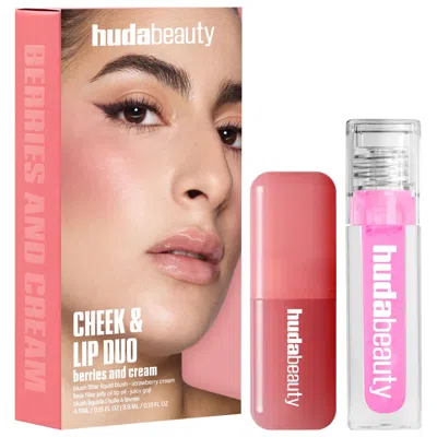 Huda Beauty Berries And Cream Cheek And Lip Duo In Multi