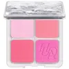 Huda Beauty Blush Filter Blurring Blushlighters Palette In Pink