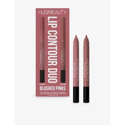 Huda Beauty Blushed Pink Lip Contour Duo Blushed Pinks Gift Set
