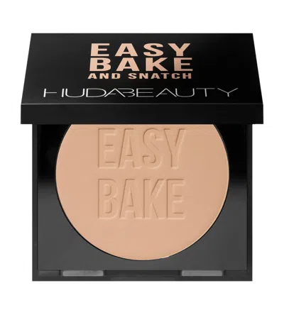 Huda Beauty Easy Bake And Snatch Pressed Brightening And Setting Powder In Poundcake