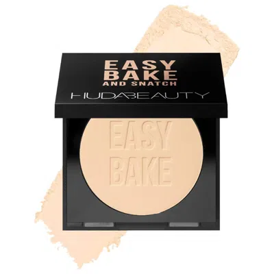 Huda Beauty Easy Bake And Snatch Pressed Talc-free Brightening And Setting Powder Poundcake .29 oz In White