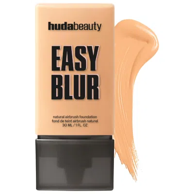 Huda Beauty Easy Blur Natural Airbrush Foundation With Niacinamide Cream Puff 260w 1 oz / 30 ml