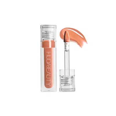 Huda Beauty Faux Filler Extra Shine Lip Gloss Honey